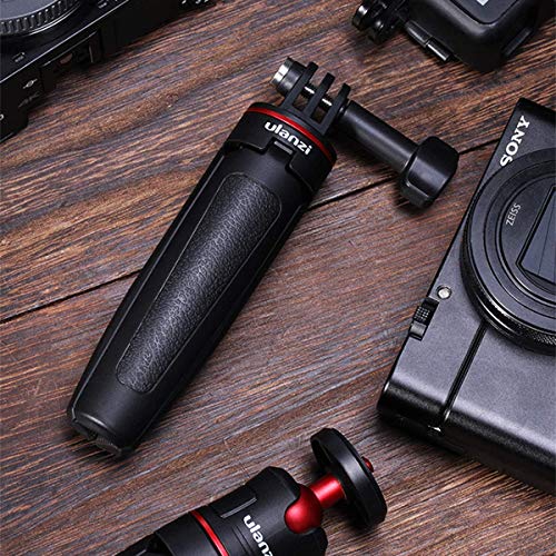 Ulanzi MT-09 Extension Pole Tripod, Mini Selfie Stick Tripod Stand Handle Grip for GoPro 8 7 6 5 4 Max DJI OSMO Action Insta360 One X SJCAM Vlogging