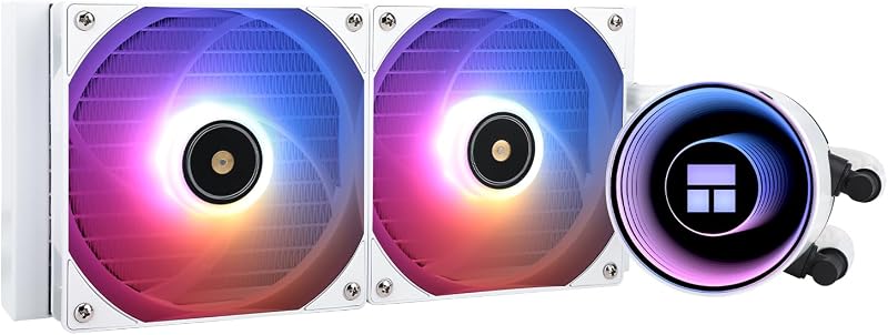 Thermalright Frozen Notte 240 White ARGB V2 CPU Cooler 240mm AM4 AM5 LGA 1700