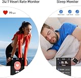 Motast Smart Watch Fitness Tracker 1.69” Touch Screen IP68 Waterproof view 3