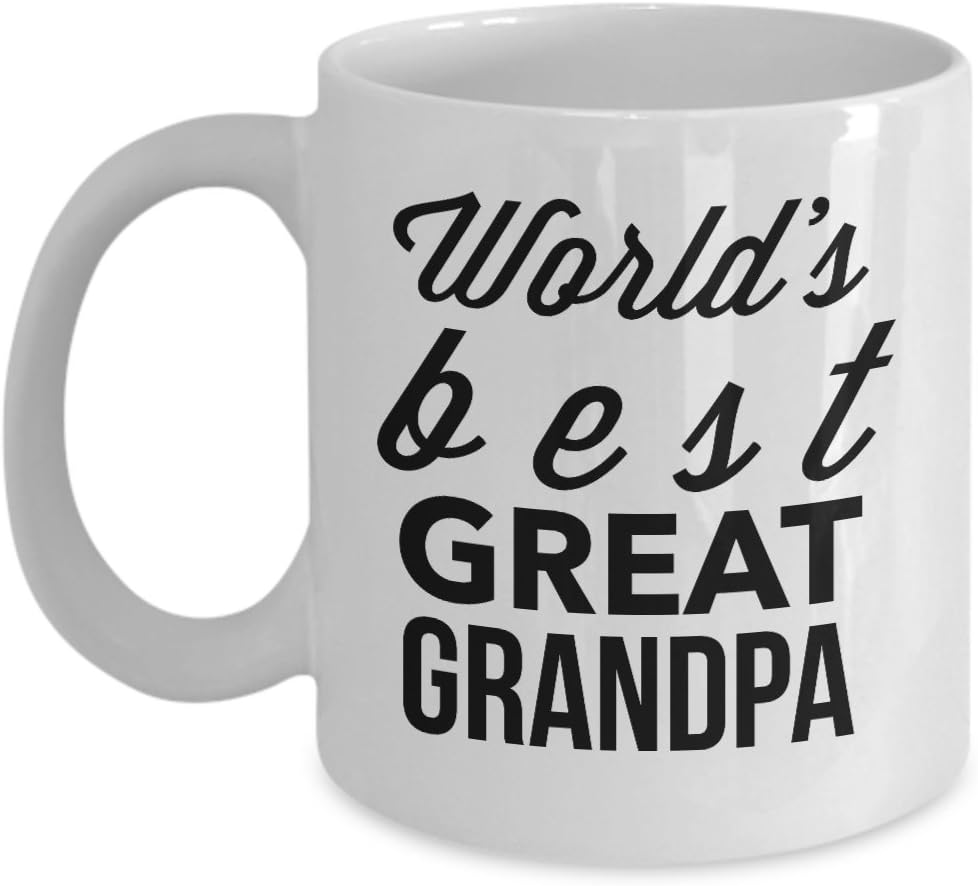 World's Best Great Grandpa Mug Best Grandpa GiftGrandpa Gifts from