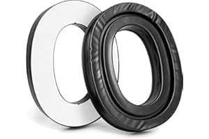 G GVOEARS Replacement Gel Ear Pads for 3M WorkTunes Connect Hearing Protector, Cooling Gel Earmuff Cushions Compatible with X1A-X5A, Tactical 100 300 500 Rangeguard, Ear Cups with Silicone & Memory Foam