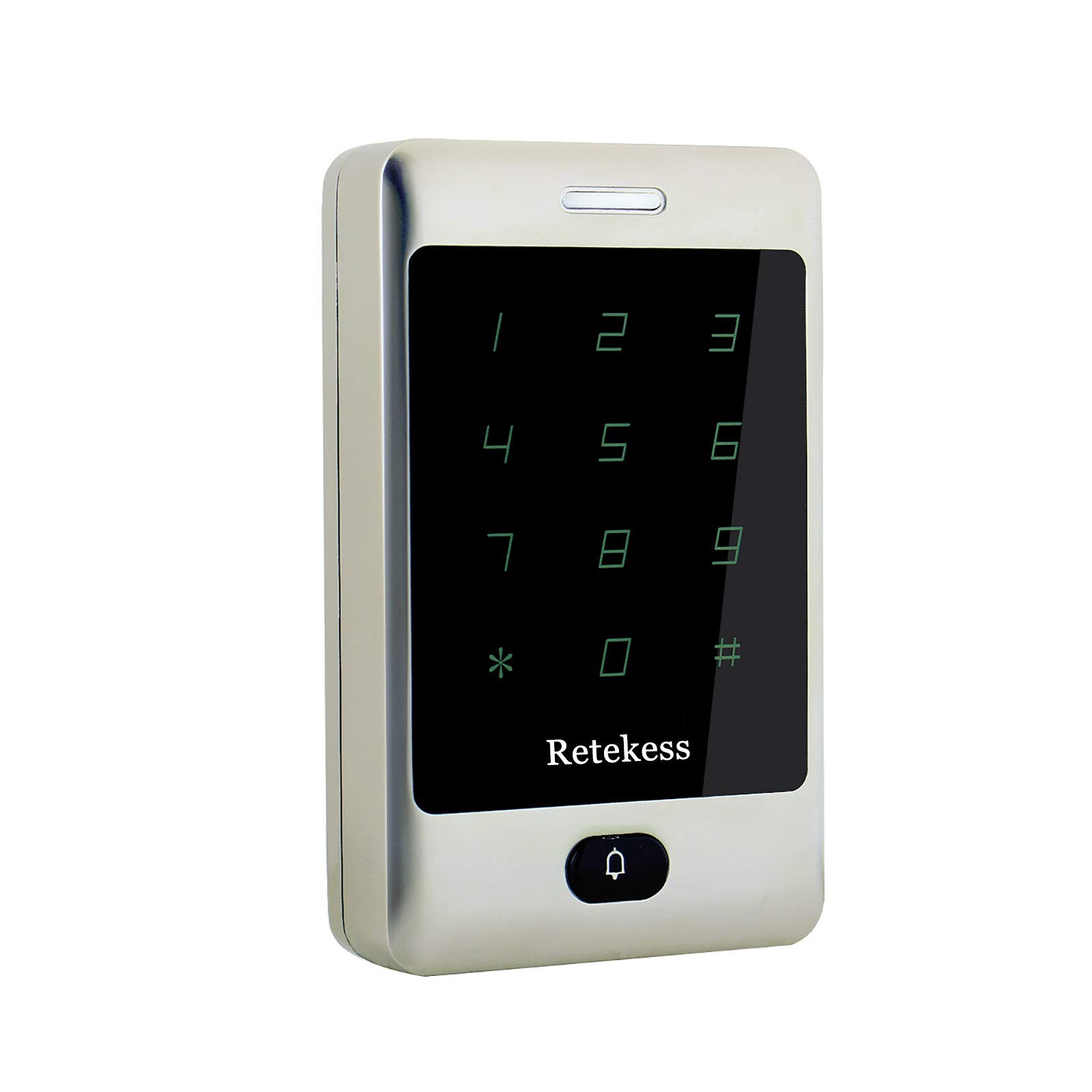 Retekess T-AC01 Wiegand Keypad,Door Access Control System,Touch Keypad RFID,8000 User,Garage Keyless Entry Pad,Security Access Control Exit Button