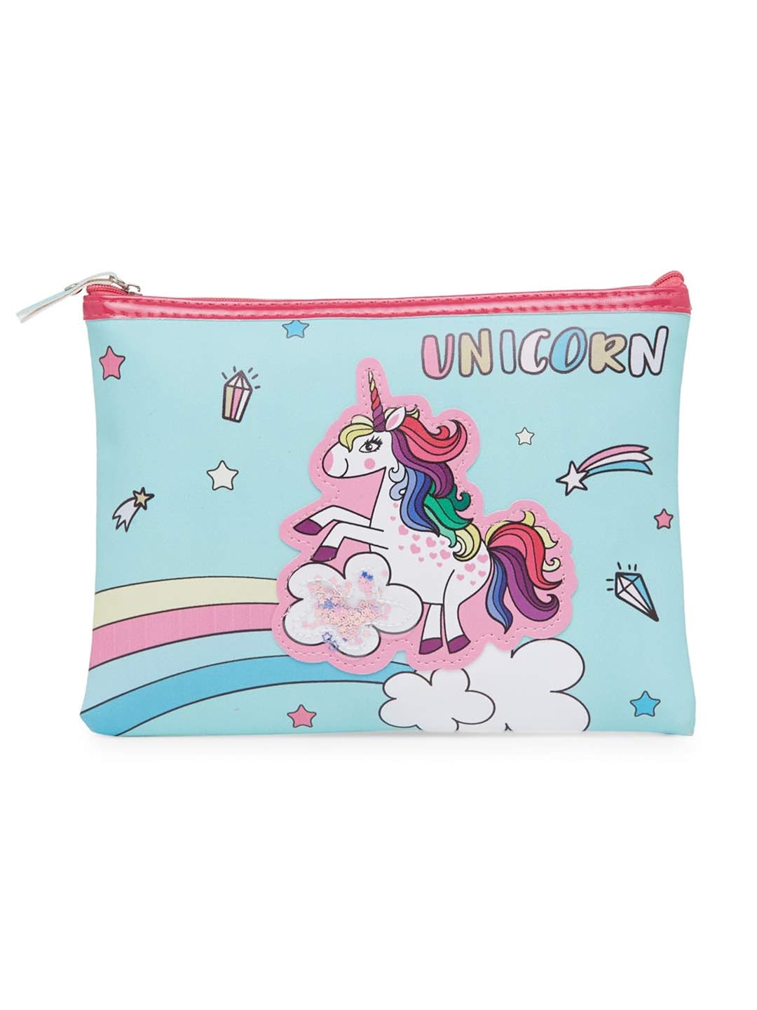 Buy Shopping Feast Green Unicorn Printed Pouch at Amazon.in