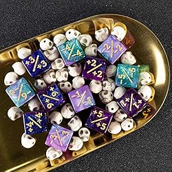 48 PCS Magic The Gathering Token Dice Counters