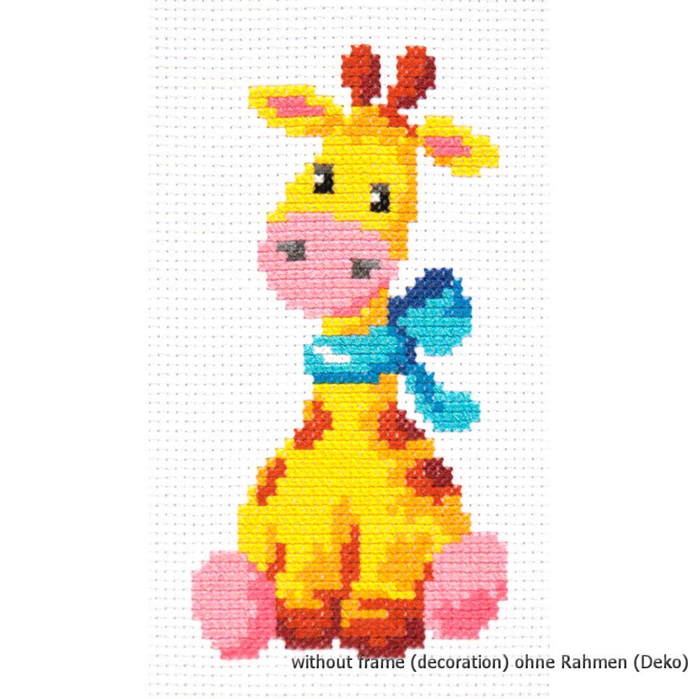 Magic Needle Counted Cross Stitch Kit, Cotton, Multicoloured, 8 x 15 cm