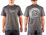 Soffe US Department Of The Navy Pride Tee Gray PT Physical Training T-shirt