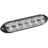 Grote 78144 LED Directional Warning Light - Surface Mount, 6-Diode, Green