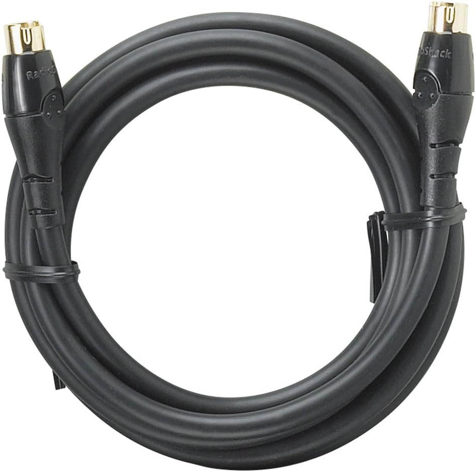 RadioShack 6-Foot S-Video Cable: Electronics