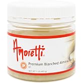 Amoretti - Premium Blanched Almond Paste 1 lb, 16.0 Ounce