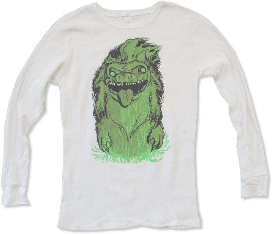 BMTH Bring Me The Horizon Monster Juniors Girls White Thermal Shirt