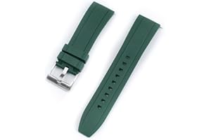 StrapHabit Quick Release Rubber Watch Strap Band FKM 20mm 22mm 24mm