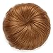 Onedor Synthetic Fiber Hair Extension Chignon Donut Bun Wig Hairpiece (12# - Light Brown)