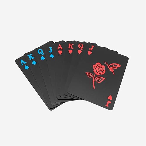 ACELION Waterproof Playing Cards, Plastic Playing Cards, Deck of