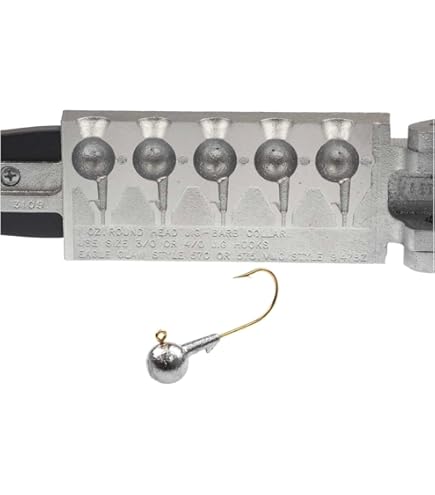 DO-IT MOLDS ラバージグヘッド用モールド　バスフィッシング　3点セット Amazon.com: Do-It Molds Do It Molds Round Head Jig with Tapered