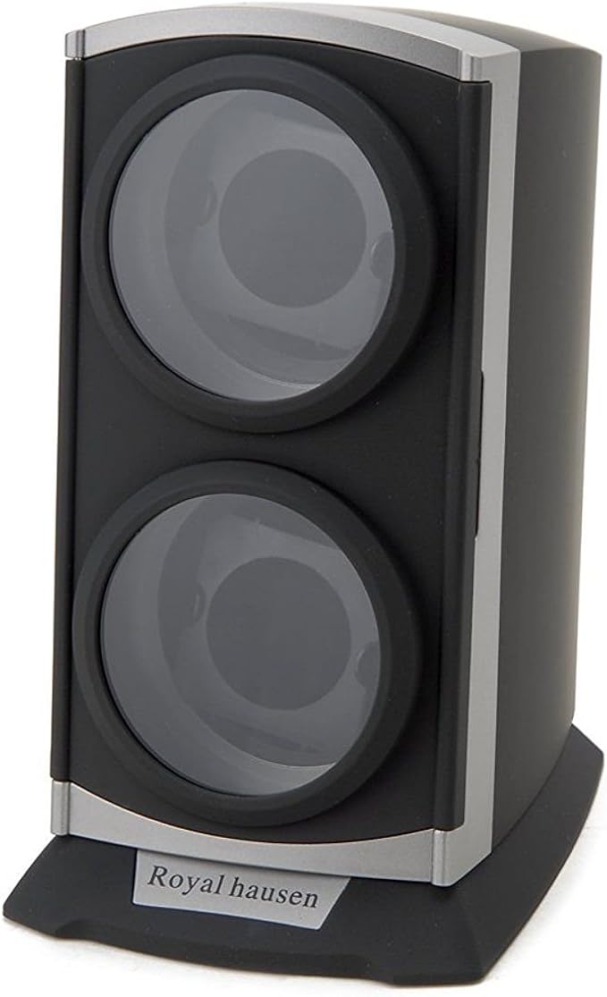 Amazon サンブランド Sunbrand ロイヤルハウゼン ワインダー ワインディングマシーン 2本巻 ブラック Rh001bk ワインディングマシーン 腕時計 通販