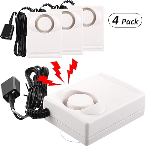 Amazon.com: Alarma de agua con detector de fugas de agua a ...