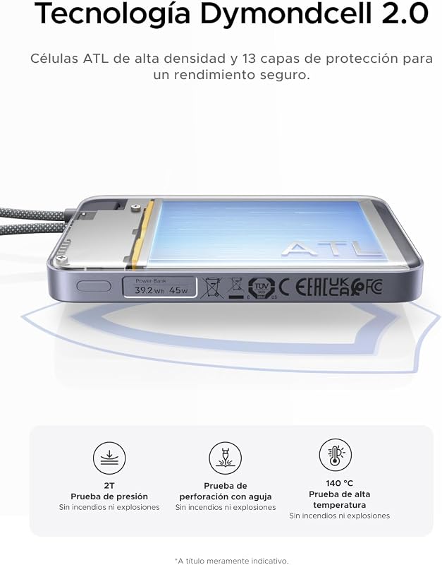 MagFlow Air Qi2 25W Power Bank Ultra Fino MagSafe 10000mAh