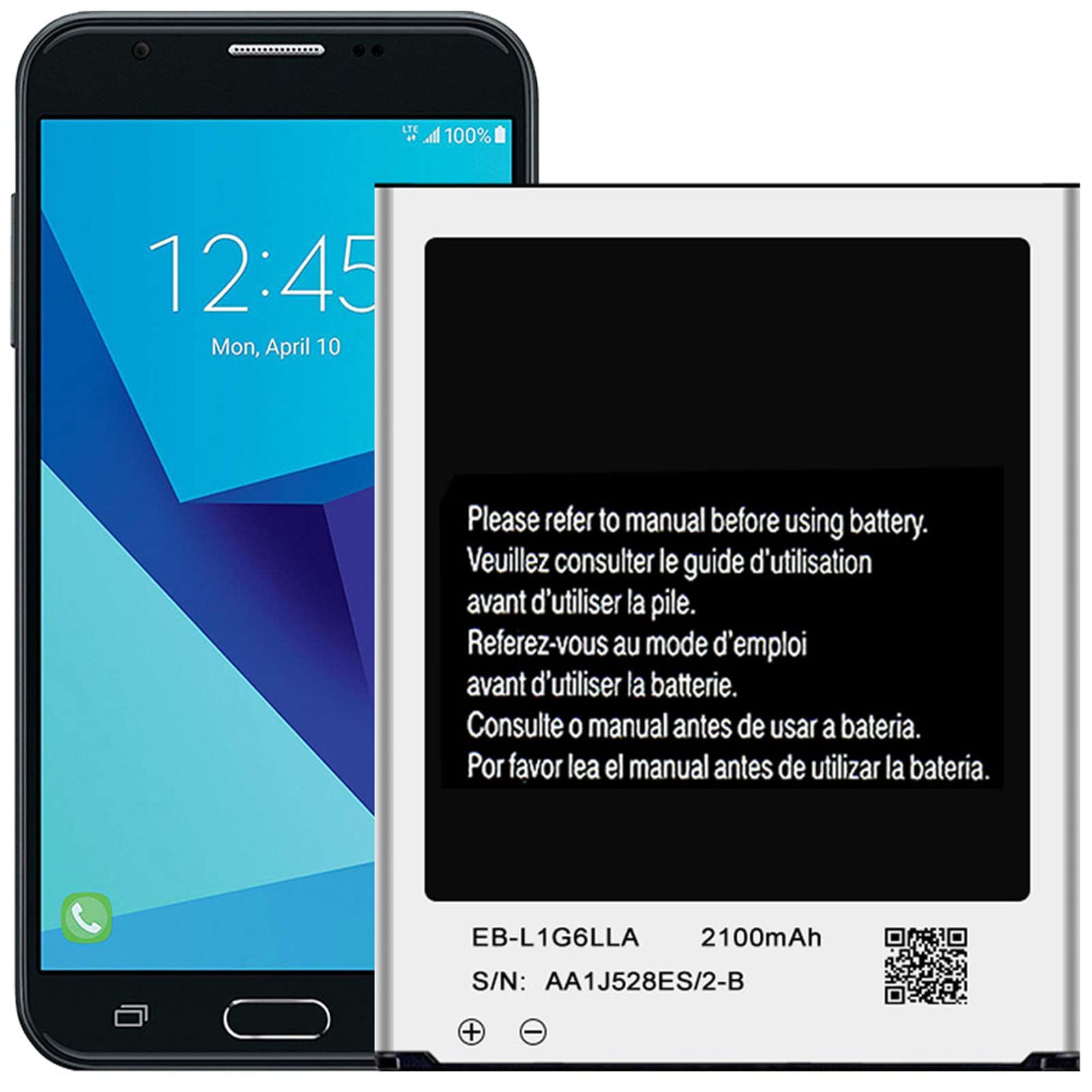 Replacement Battery for Samsung Galaxy S3 L710 I747 SGH-T999 SGH-T999L EB-L1G6LLZ EB-L1G6LLU Battery