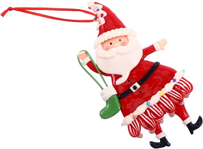 20~70cm christmas santa claus head ornaments decorations tree hanging figurines collection doll Amazon.com: PRETYZOOM Santa Claus Ceramic Ornaments Christmas Tree Decoration Pendant Xmas