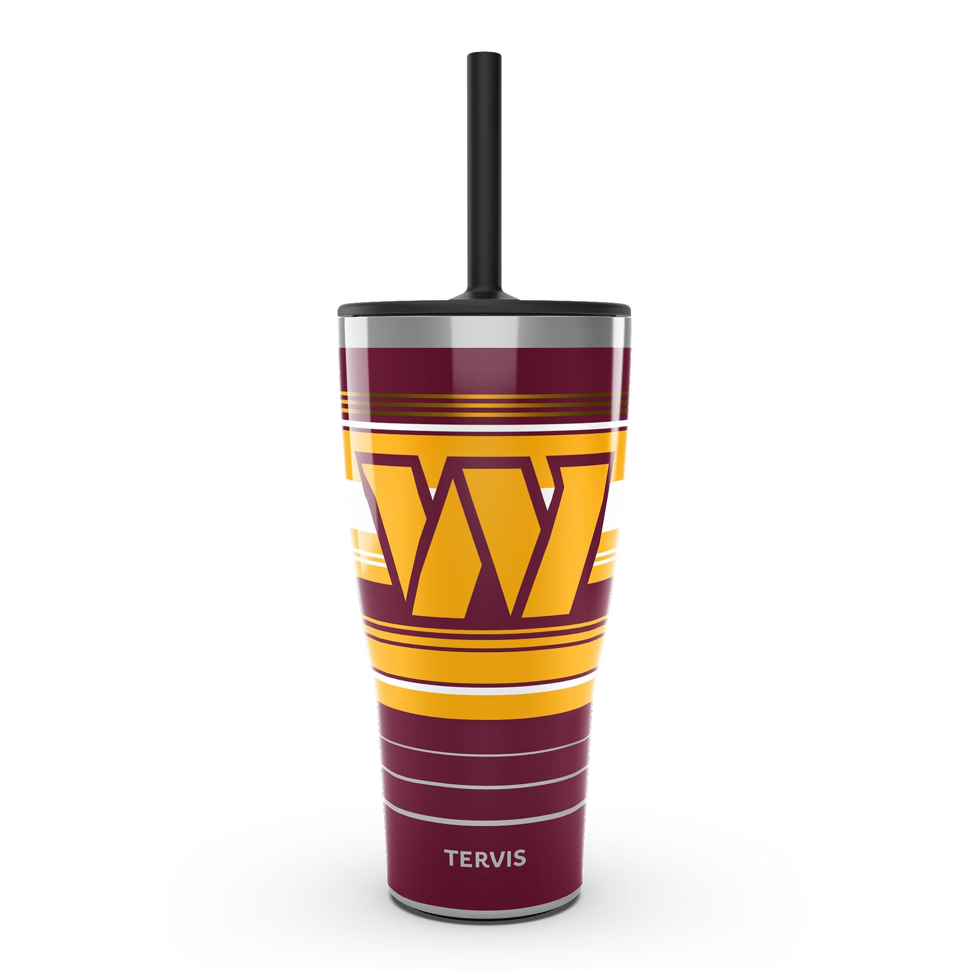 Photo 1 of ***MISSING PARTS***
Tervis Traveler NFL Washington Commanders - Hype Stripes Triple Walled Insulated Tumbler Travel Cup Keeps Drinks Cold & Hot, 30oz with Straw Lid, Stainless Steel
