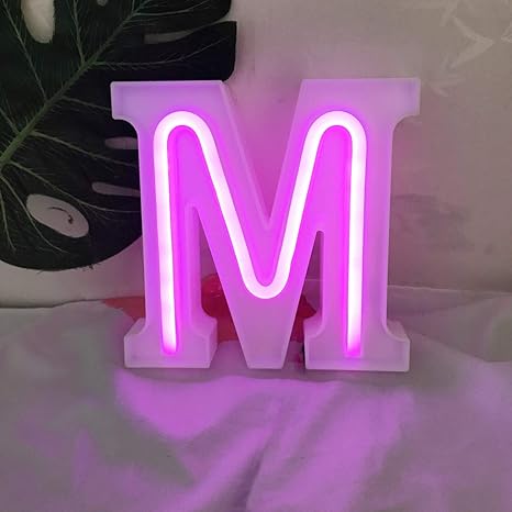 pink wall letters
