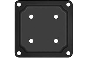 Nuvo Iron WPCP4B Black 4" x 4" Wood Post Plate Connector