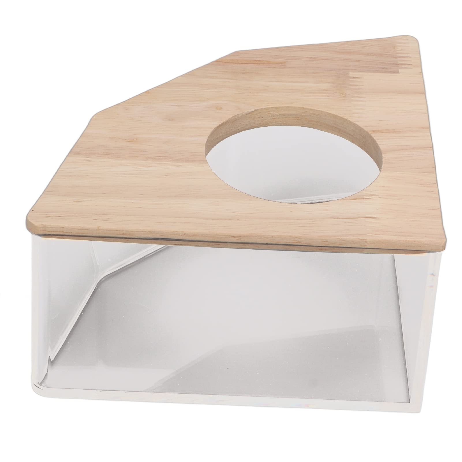 01 02 015 Hamster Bath Box, Transparent Hamster Sand Bathroom Easy To Clean for Small Pet for Hamster