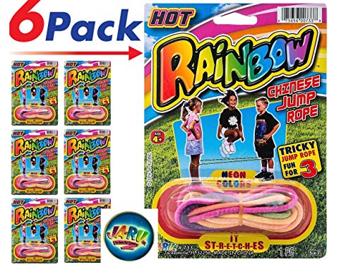 2CHILL Chinese Jump Rope and Bouncy Ball Bundle (Pack of 6) Item #733-6p