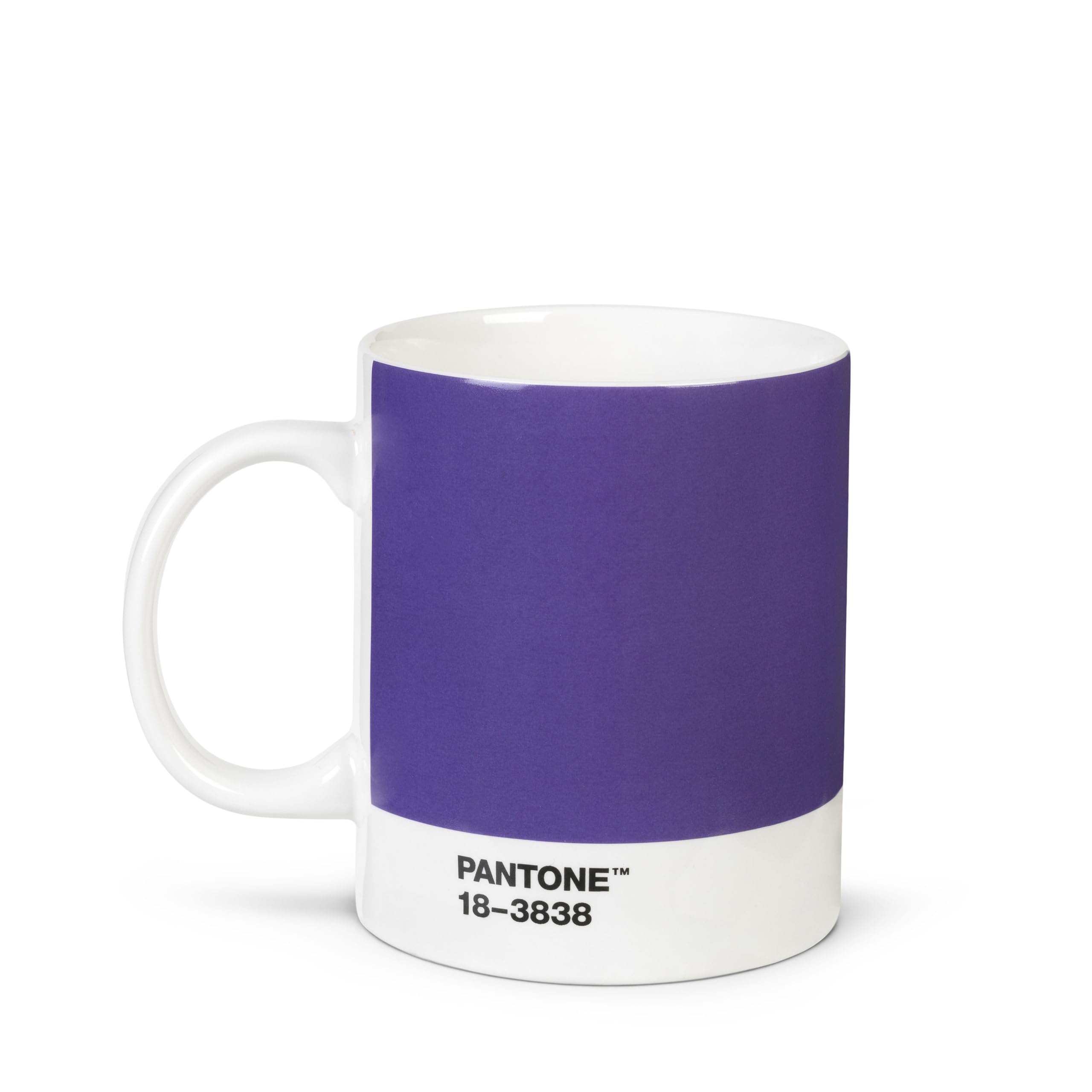 Pantone Mug, Coffee/Tea Cup, fine China (Ceramic), 375 ml, Ultra Violet 18-3838 (COY), 1 Count (Pack of 1)