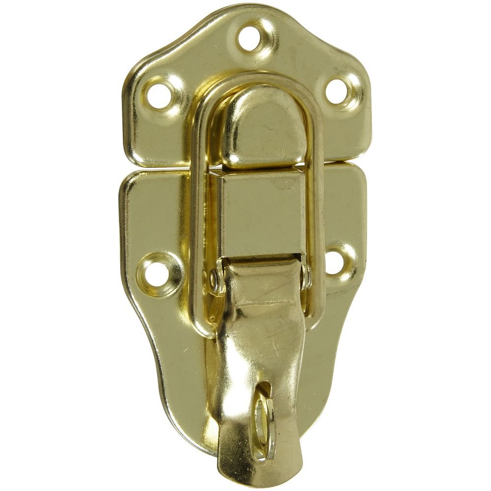 National Hardware Brass N208-603 V1849 Lockable Draw Catche, 1 Count (Pack of 1)