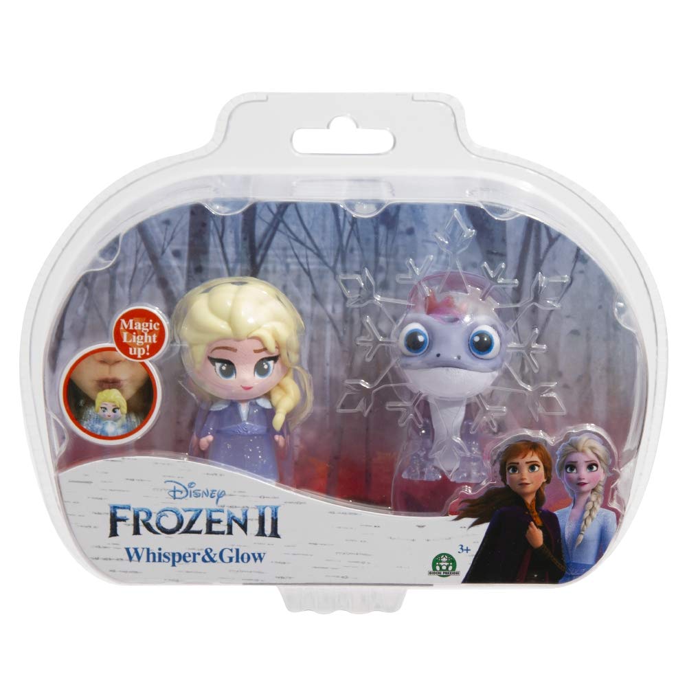 Disney Giochi Preziosi Frozen 2 Whisper and Glow Double Blister Elsa and The Fire Spirit