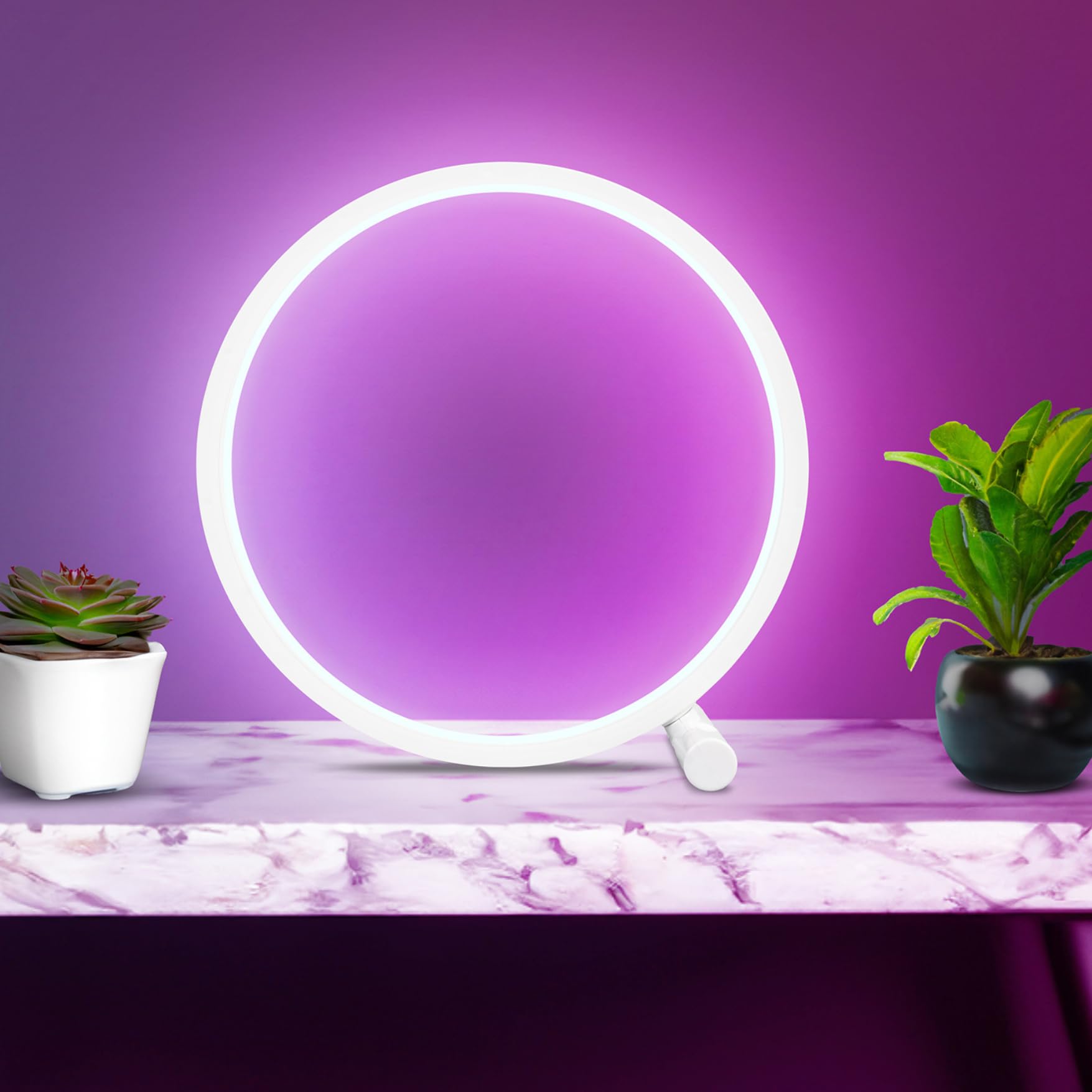 iN LED Table Lamp | Colour Changing RGB LED Bedside Lamp | Bedside Lamp | Multiple Colours | USB Powered | Desk Light