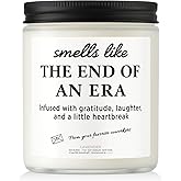 Retirement Gift for Woman – Unique & Heartfelt Retirement Gifts for Men – Lavender Memorable Farewell Gifts for Coworkers, Present for Boss, Friend, Office Goodbye Party by Joyqua, White