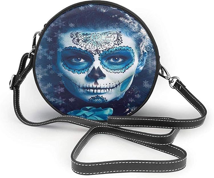 TURFED Hombro de la PU cubierta de césped Ronda bolso precioso del