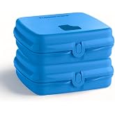 Tupperware Sandwich Keeper Set of 2 in Blue