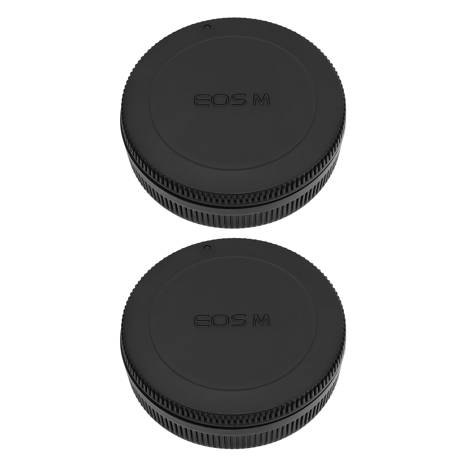 LT Easiyl Camera Body Cap and Rear Lens Cap Cover Compatible with Canon EOS EF-M Mount Mirrorless Camera Lens Cap Cover Replacement Set