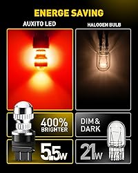 AUXITO T25 3156 3157 LED Strobe Brake Lights