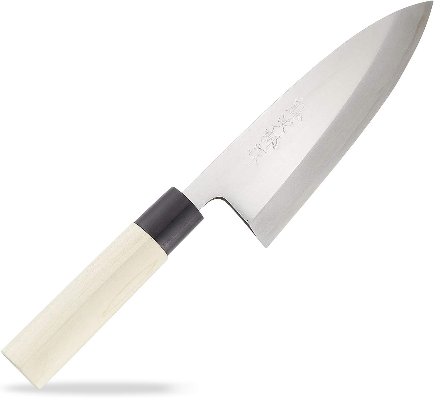 TOKYO design studio Deba Knife, Carbon Steel, 18 cm, Silver, 18 x 4 x 1 cm