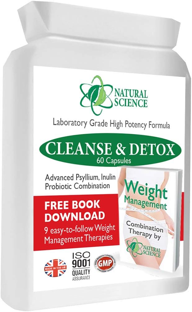 Powerful & Gentle Colon & Bowel Cleanse + Probiotic Support + Weight Loss ebook Download, 60 Count (Pack of 1)