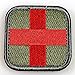 Horizon Medic Cross Tactical Patch - Olive Red White Green (olive)