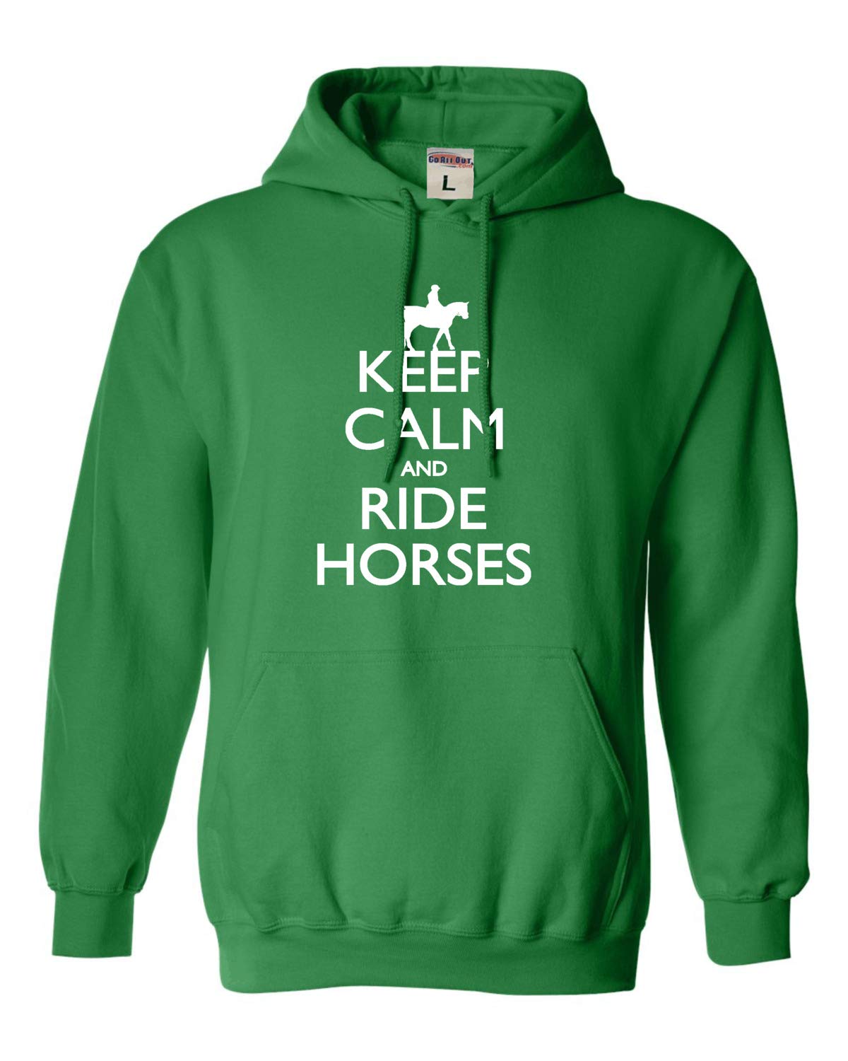 Go All Out XX-Large Irish Green Mens Keep Calm And