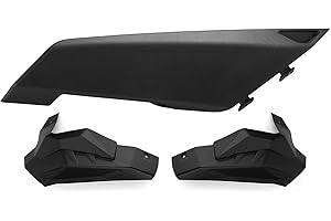 A & UTV PRO Rear Cage Trim Plastic Cover & Gas Cap Cover Kit for Can Am Maverick X3 / X3 Max 2017-2025, C Pillar Protection Shield Guard Plate Accessories, Replace OEM 705010335,705010336, 705010334