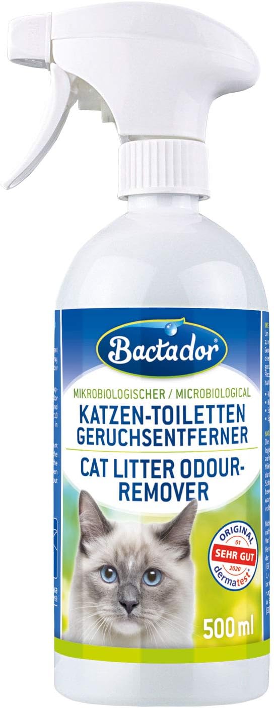 Bactador Cat Litter Odour Remover Spray 500ml Biological enzyme