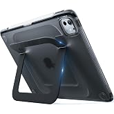 TORRAS Ostand K3 Neo for iPad Pro 11 Inch Case with Stand M4/M5, Black | Adjustable Viewing Angles, Stable Writing &amp; Typing, Apple Pencil Holder with Charging, Slim Protective, Non-slip Kickstand