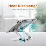 GRIFEMA Laptop Stand 360° Swivel Foldable Height Adjustable Ventilated view 5