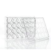 24 Well Plates - with Lid, Flat Bottom, Individual Pack (Pack of 12)