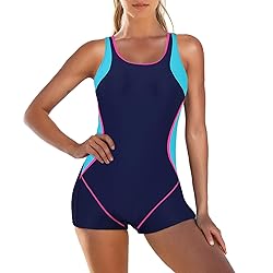 Zando One Piece Women's Tummy Control Athletic
