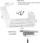 PAMO Cable Management Under Desk with 10 Ties – White/Black/Silver view 3