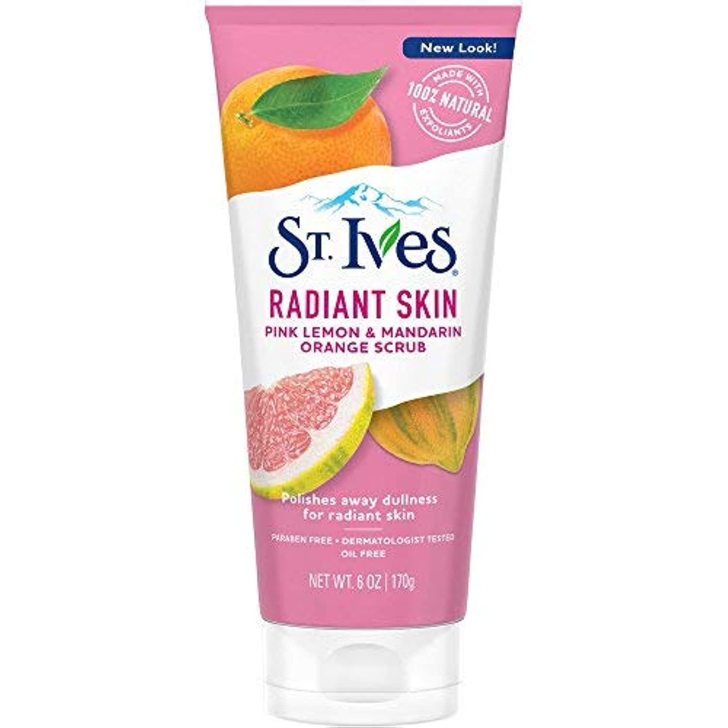 St Ives Scrub Even & Bright 6 oz. Pink Lemon - Orange (2 Pack)