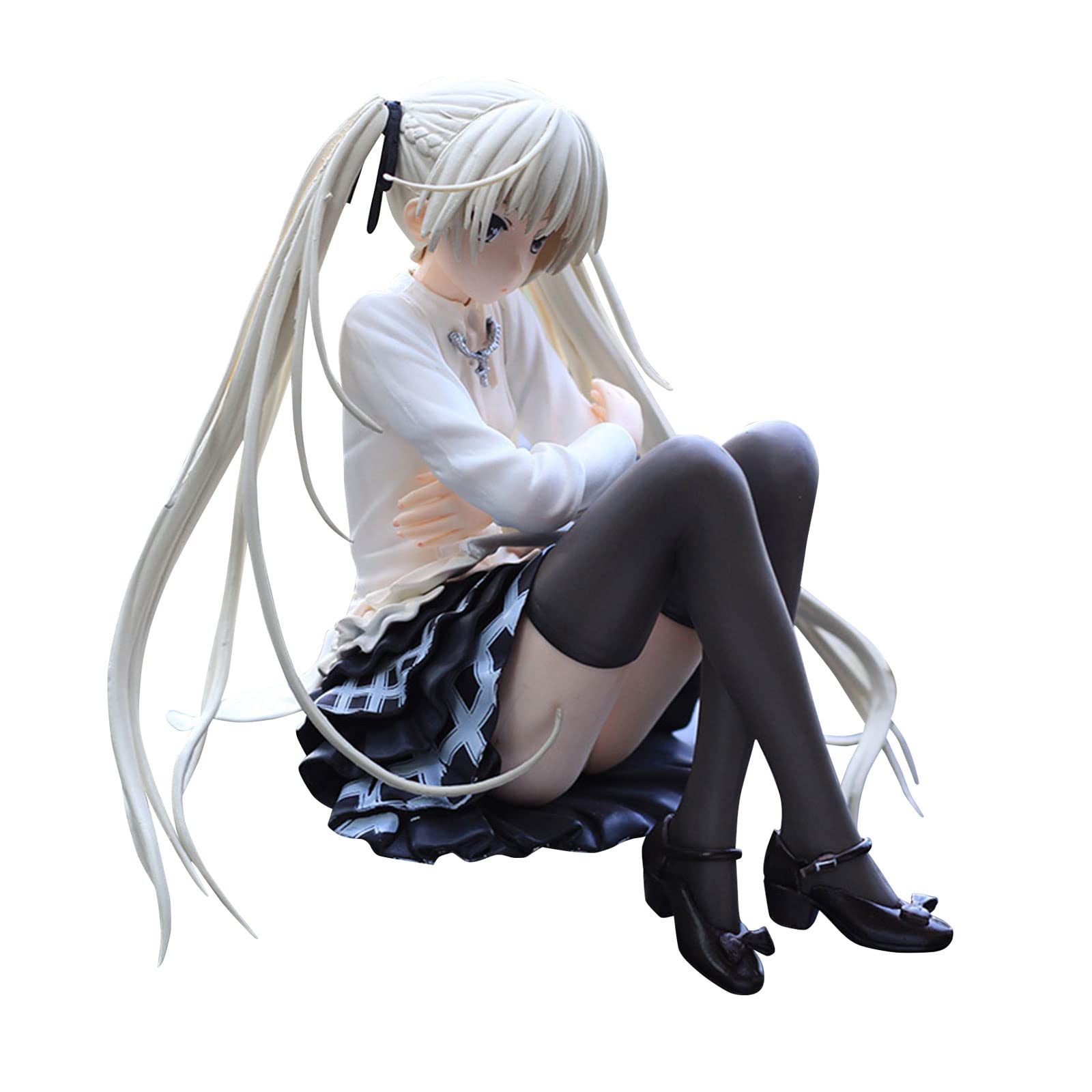 Xinchangda Kasugano Sora Figure Anime Yosuga no Sora Kasugano Action Figure Cartoon Character Beautiful Girl PVC Figure Statue Decor Collection Model Gift